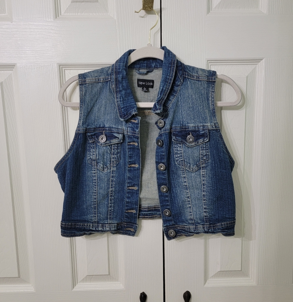 Denim vest